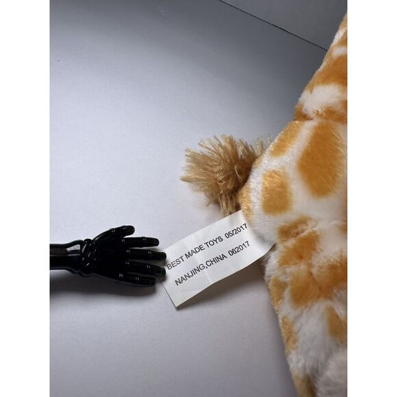 Best Made Toys Plush Giraffe Brown & White Large Glitter Eyes 10" Stuffed Animal - Picture 7 of 7